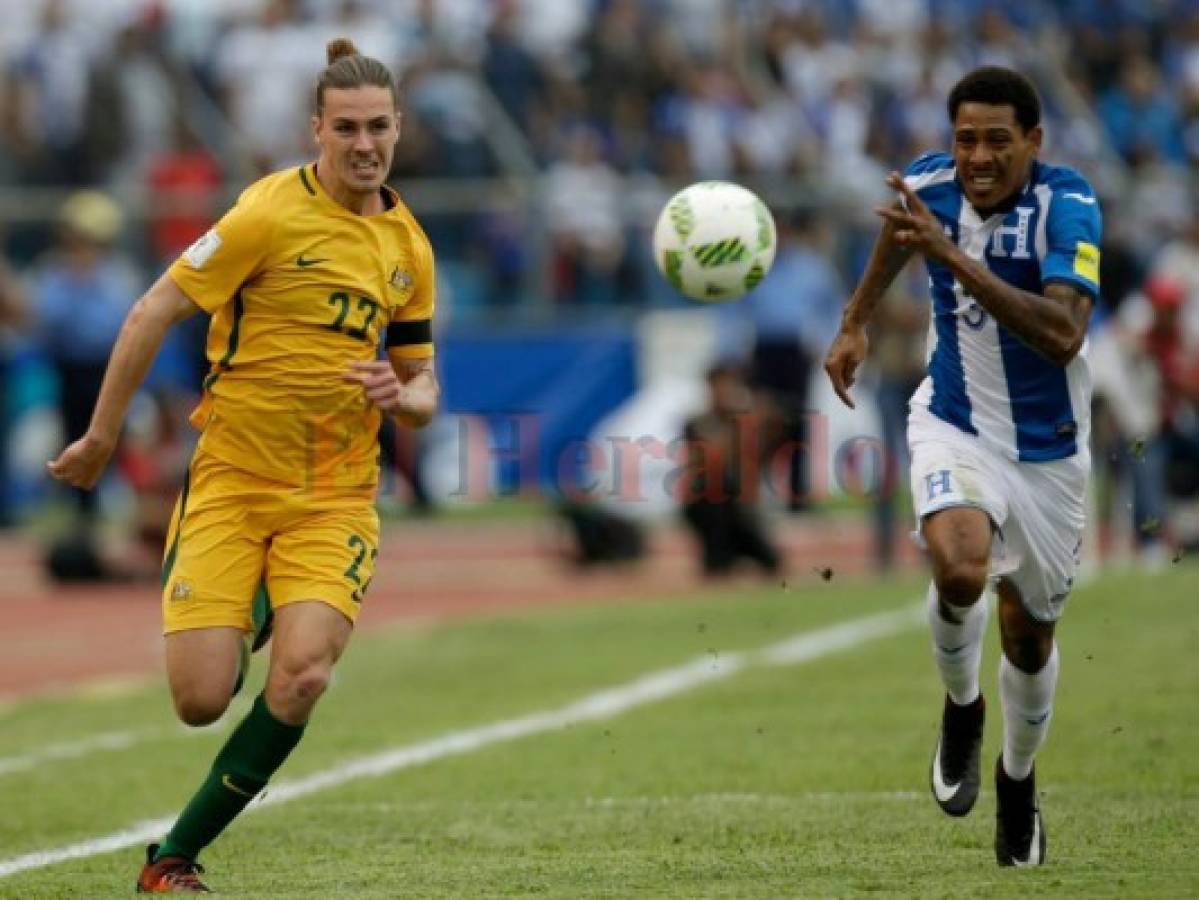 Honduras y Australia empatan a cero en el juego de ida del repechaje rumbo a Rusia 2018