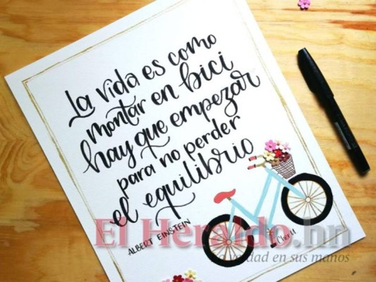 El arte del lettering ha tomado auge en los últimos meses, especialmente, en productos personalizados. Foto: El Heraldo