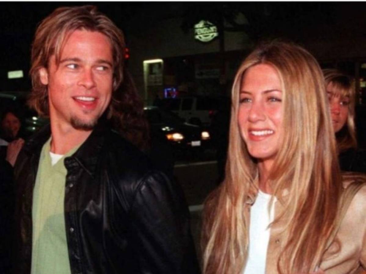 Brad Pitt y Jennifer Aniston se separaron en el 2005. Foto: AP.