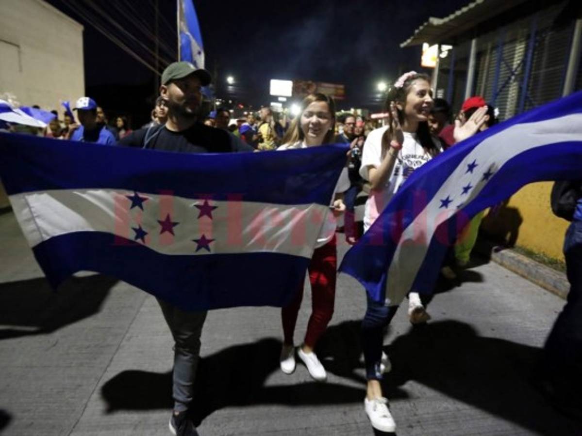 Oposición realizó uina marcha a favor de los migrantes