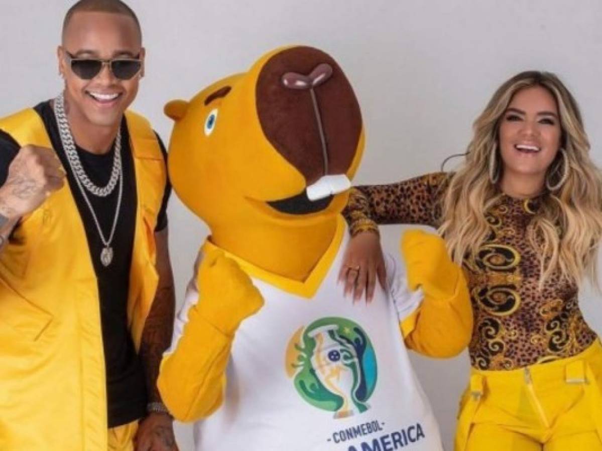 Karol G y Leo Santana presentan la canción oficial de la Copa América 2019   