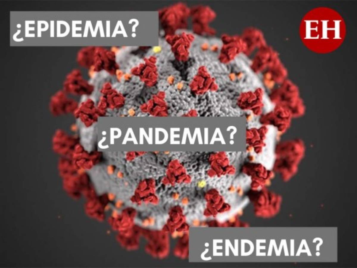 ¿Cuál es la diferencia entre epidemia, pandemia y endemia?