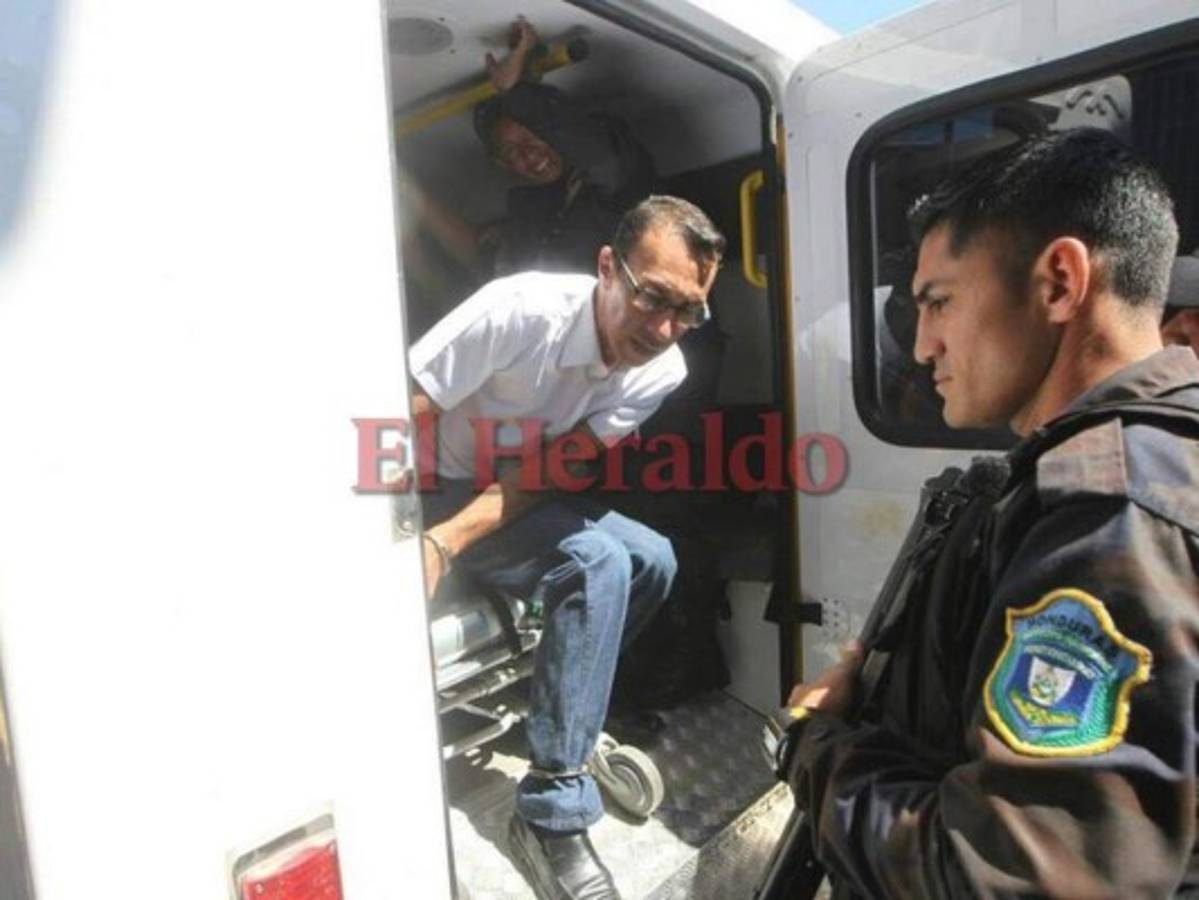 Saúl Escobar, socio de la ex primera dama, comparece a su audiencia inicial