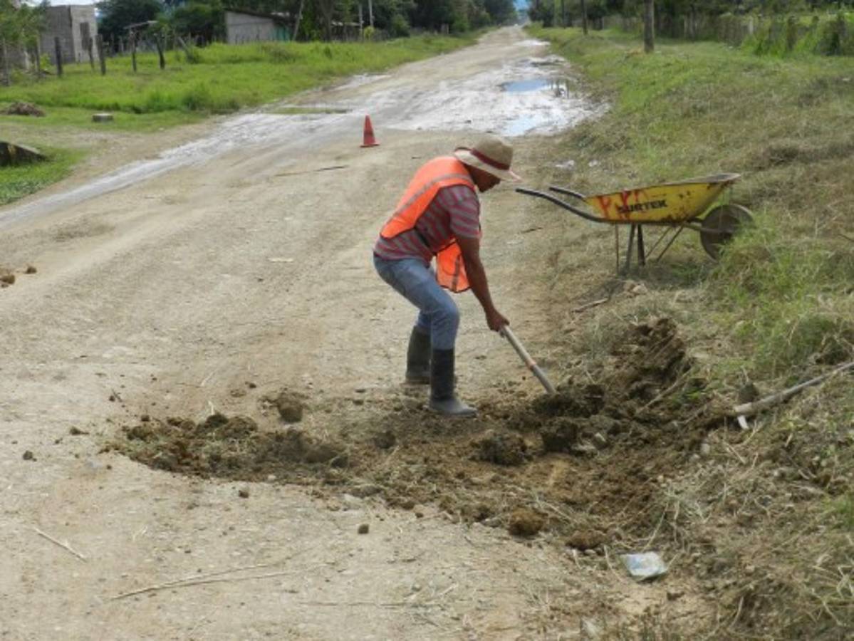 Intransitables más de 700 kilómetros de vías secundarias en Catacamas, Olancho