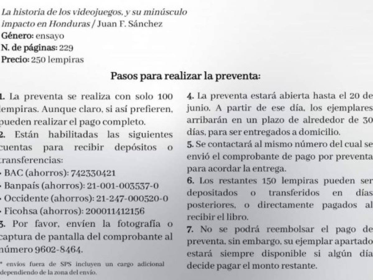 Joven universitario publica libro sobre los videojuegos y su influencia en Honduras