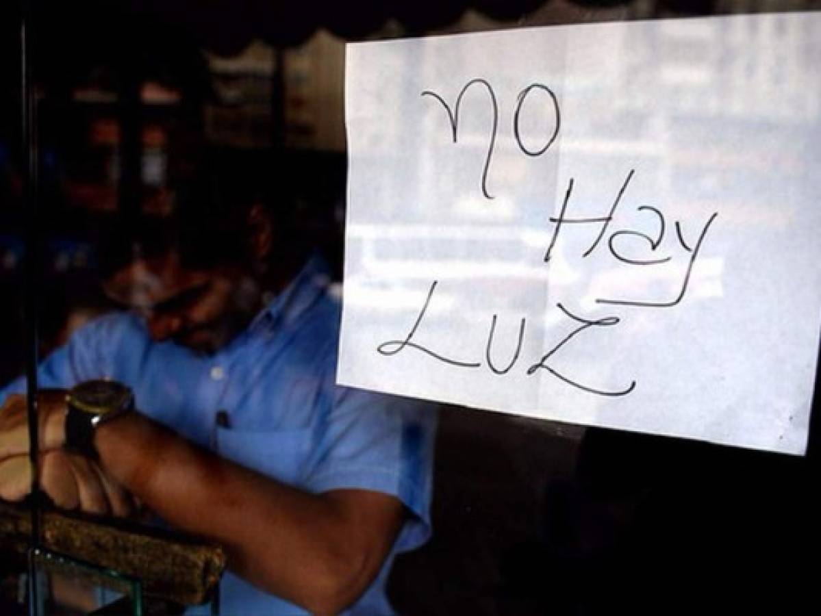 Zonas de Honduras que no tendrán energía eléctrica este jueves