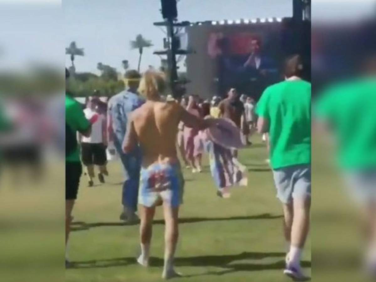 Captan a Justin Bieber bailando al ritmo de Los Ángeles Azules en Coachella