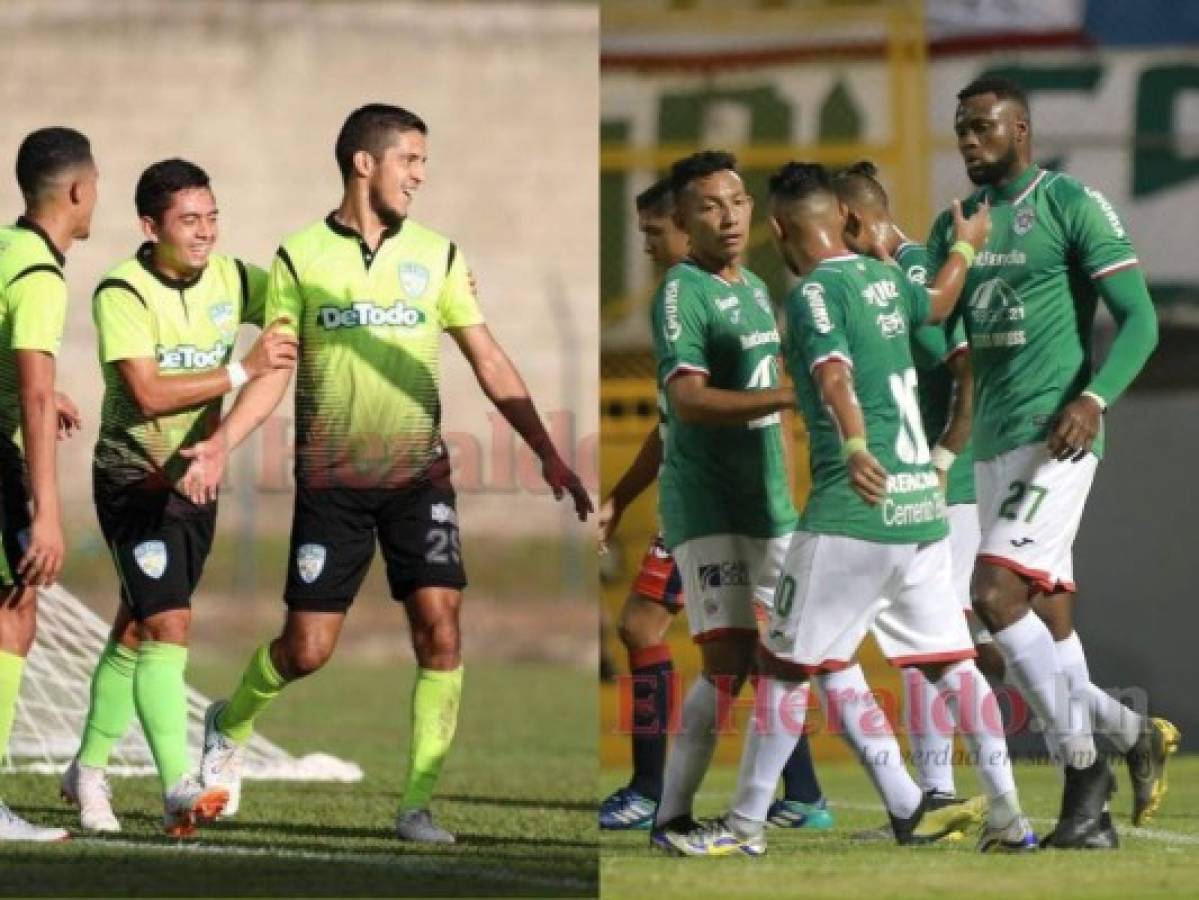 Marathón doblega 2 a 0 a Real de Minas en el debut del torneo Apertura 2019-2020