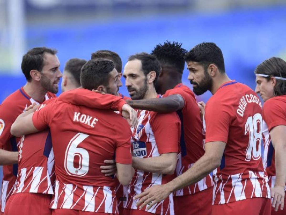 El Atlético de Madrid viaja a Lyon con todo su arsenal en la final de la Europa League