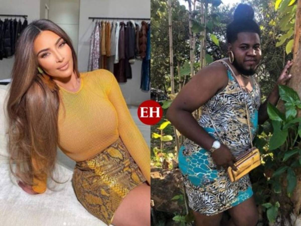 Kim Kardashian reacciona al look de 'La More' inspirado en la Met Gala 2021