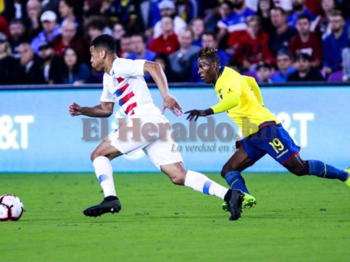 Ecuador pierde 0-1 vs Estados Unidos en amistoso antes de enfrentar a Honduras