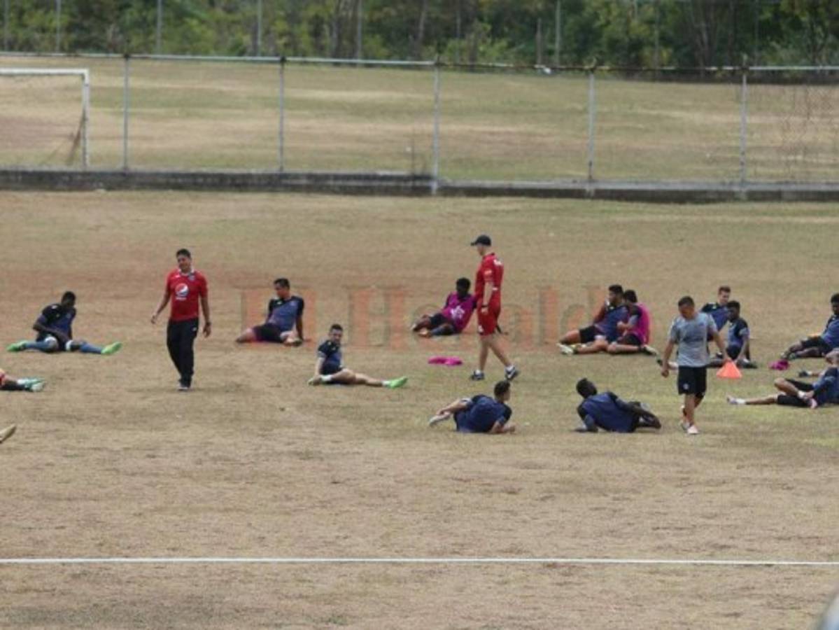 Motagua se entrenó en cancha amateur de Tegucigalpa para adaptarse a la de Tocoa