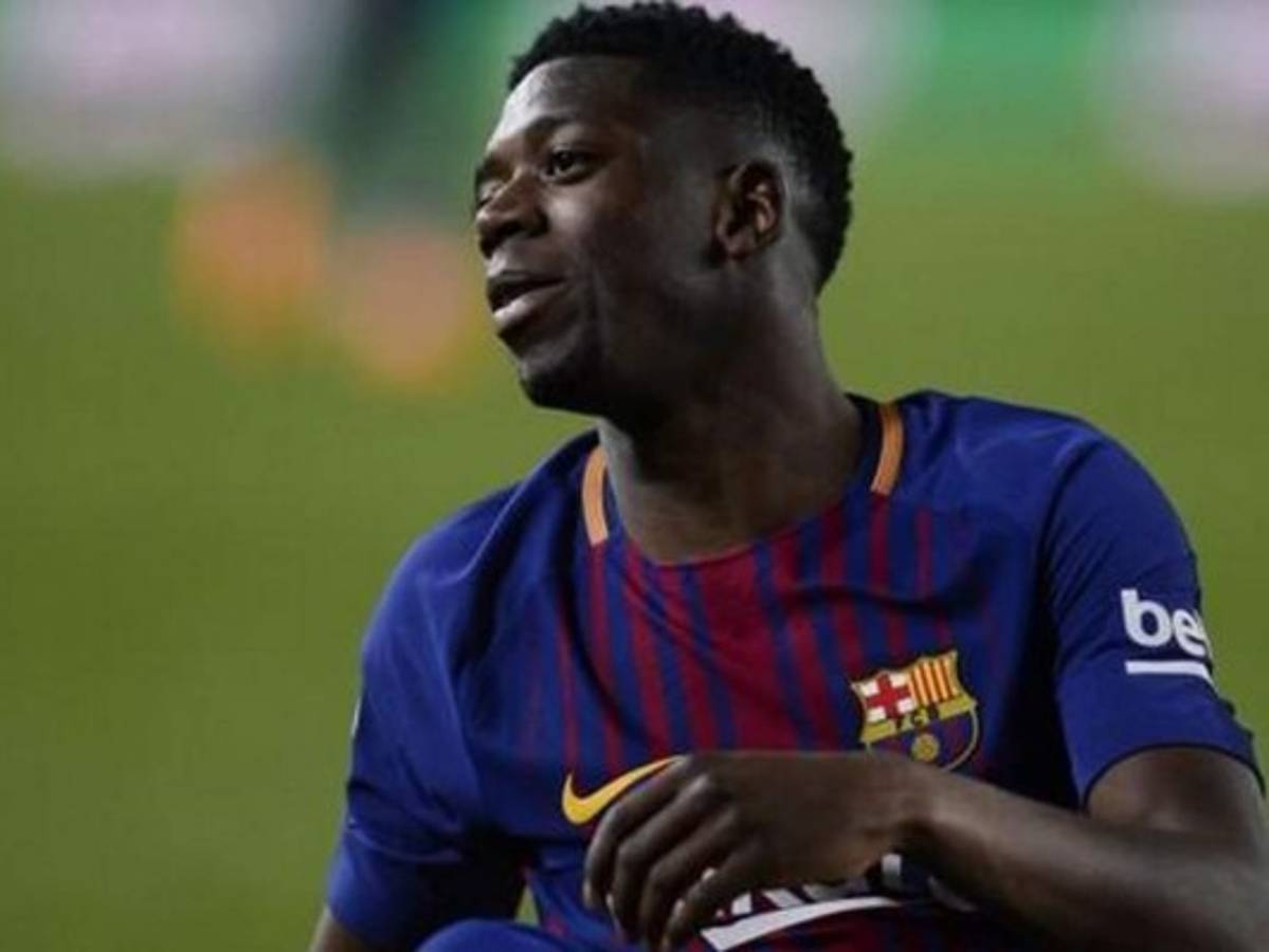 Realizan pruebas a Dembélé por su problema en la rodilla