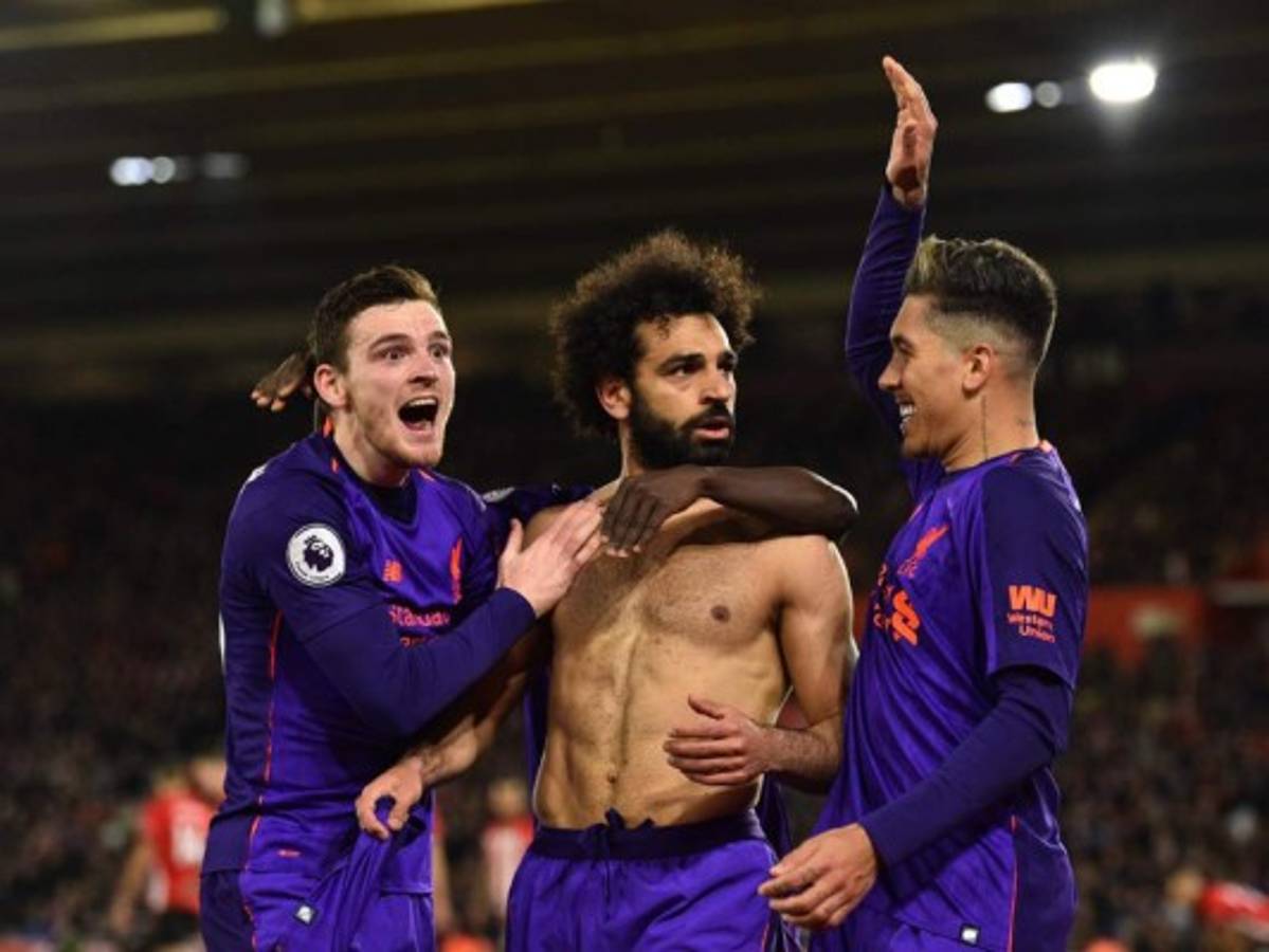 Mohamed Salah permite que el Liverpool recupere el liderato en la Premier League