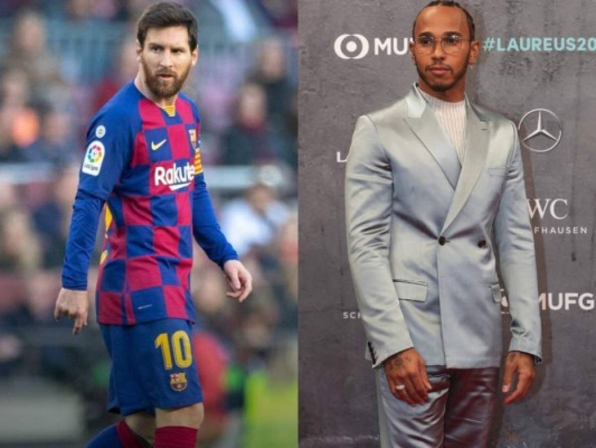 Messi y Hamilton comparten premio Laureus a mejor deportista