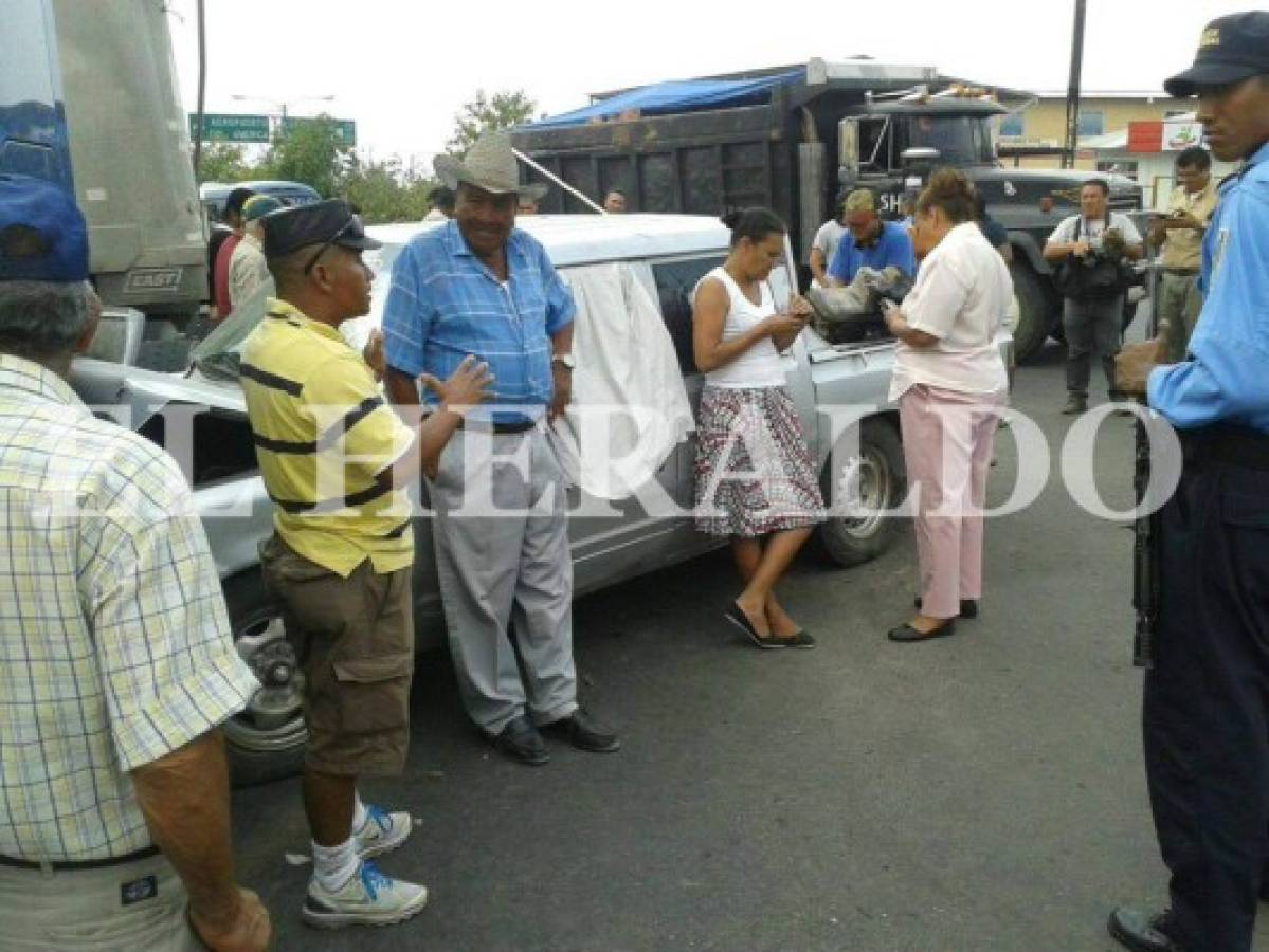 Matan a hermanos dentro de carro en Lomas de Toncontín