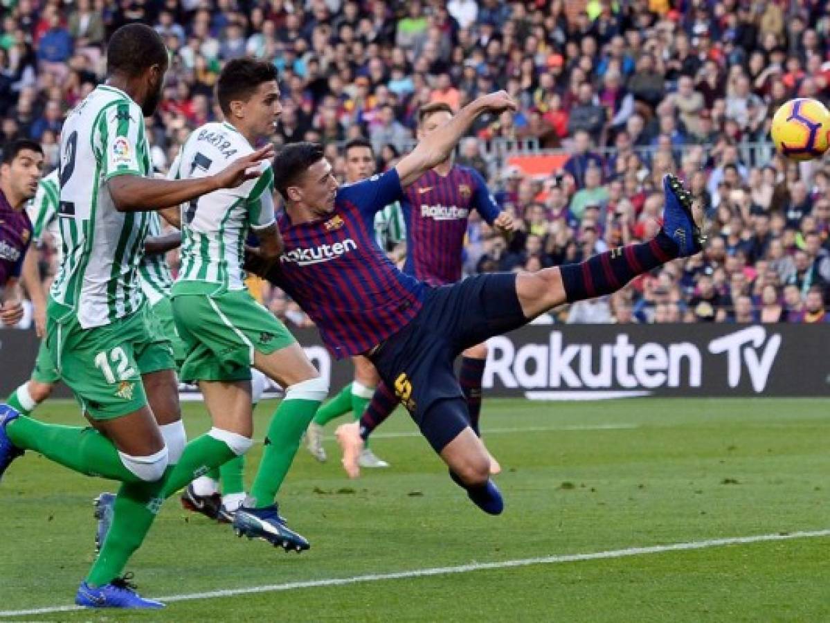 FC Barcelona perdió 3-4 ante Real Betis en el Camp Nou