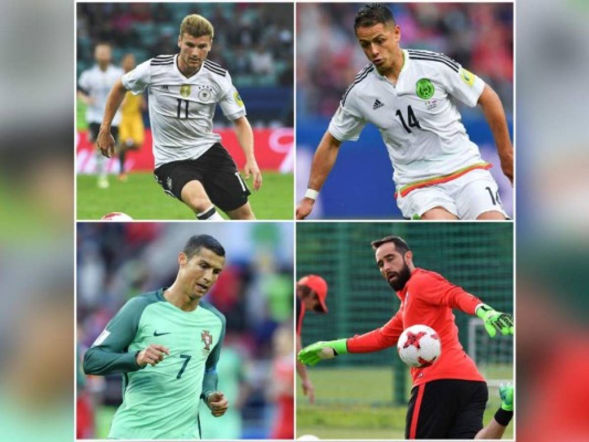 Alemania-México y Portugal-Chile, cartel de lujo en semifinales de la Copa Confederaciones