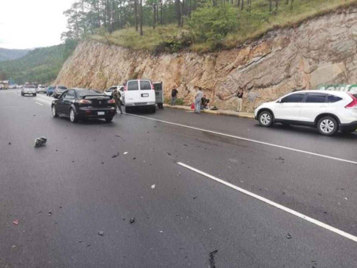 Hasta el momento las personas lesionadas durante el accidente no han sido identificadas.