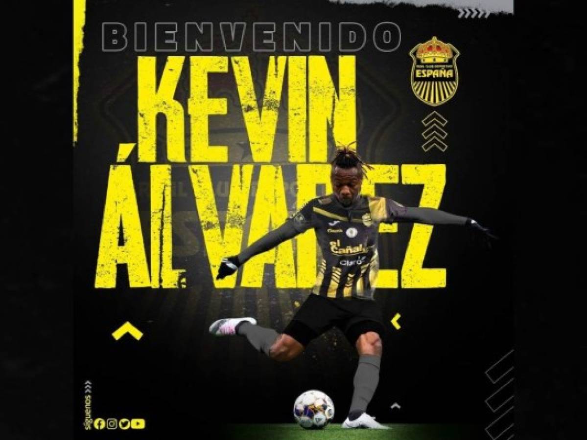 Kevin Álvarez es nuevo jugador del Real España