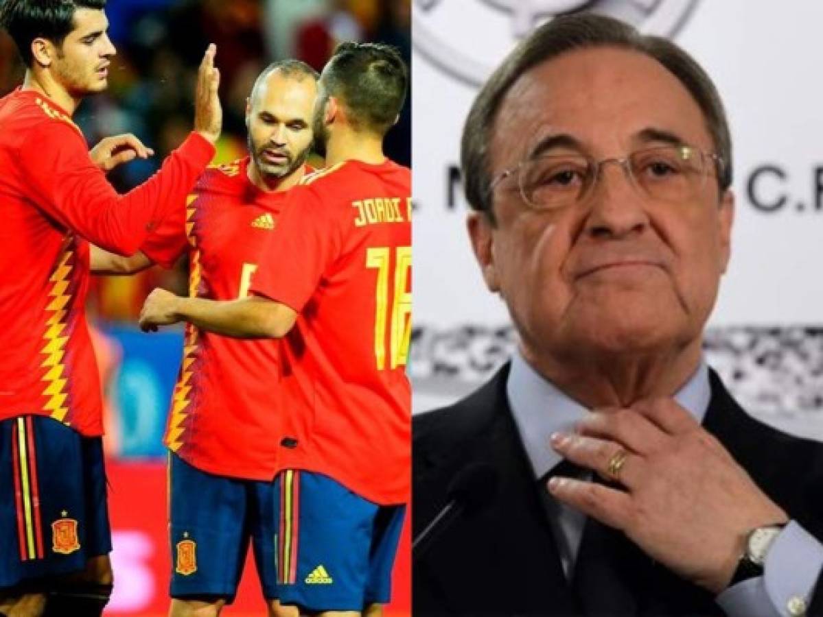 Real Madrid de Florentino Pérez ha provocado una 'hecatombe' en la selección de España