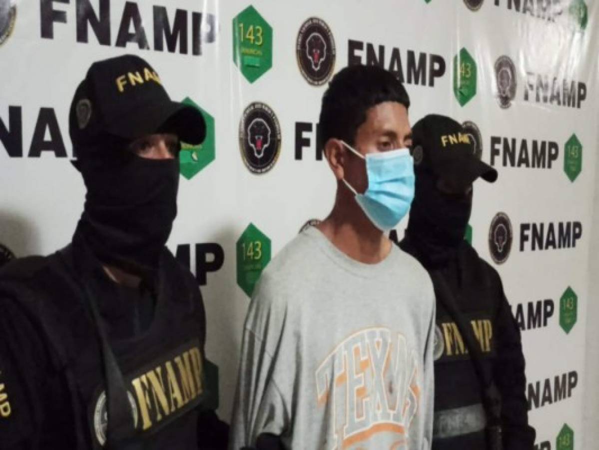 Cae supuesto distribuidor de droga de la Mara Salvatrucha en la capital de Honduras