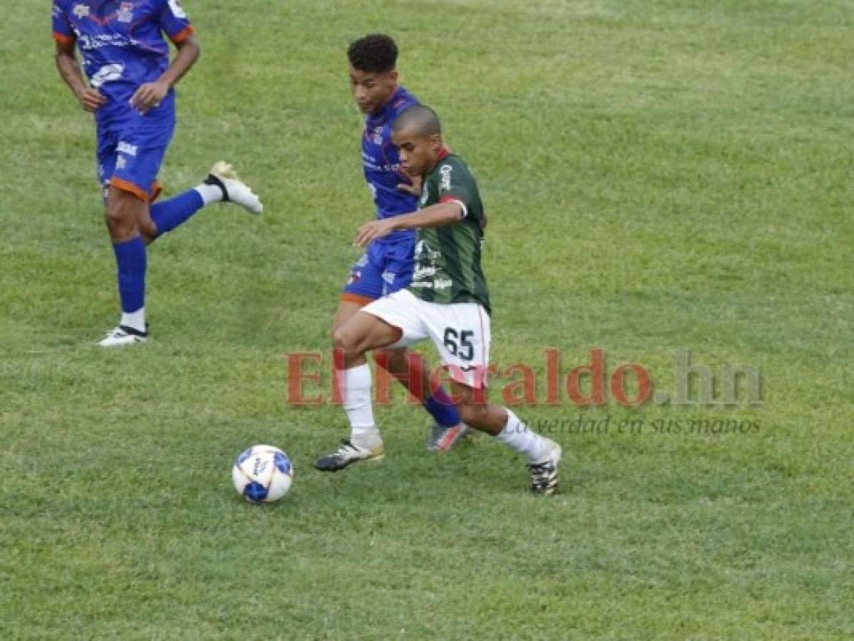 Isaac Castillo, la joven sensación en Marathón por su debut con golazo incluido