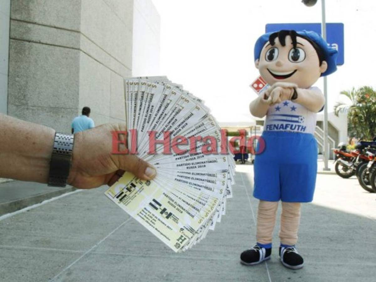 Solo quedan 2000 boletos de sol pare el partido de repechaje entre Honduras contra Australia