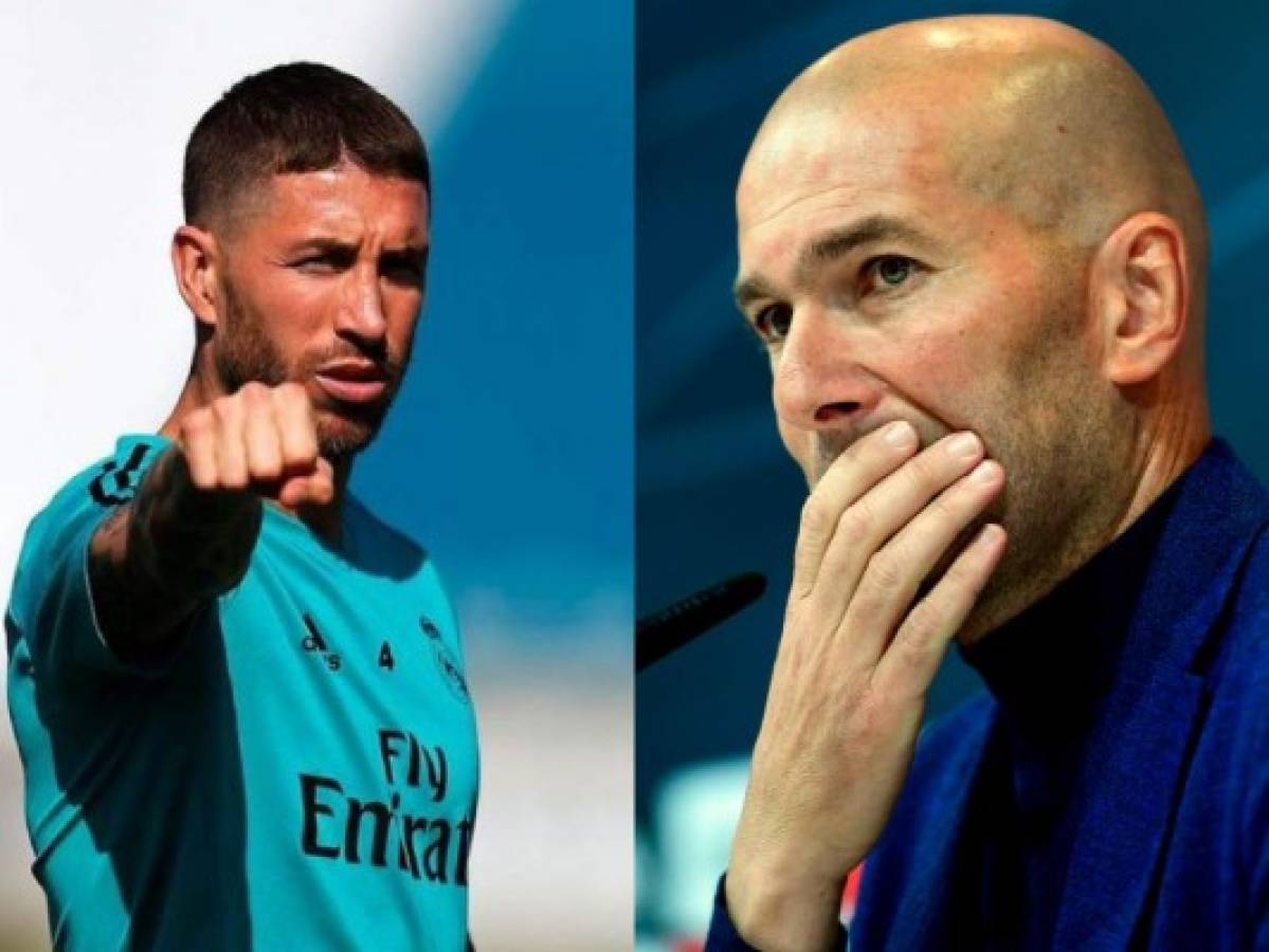 Así fue el emotivo y cariñoso adiós de Sergio Ramos a Zidane