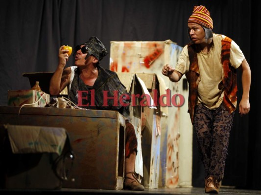 “De cómo moría y resucitaba Lázaro el lazarillo”, de Teatro Taller Tegucigalpa. Jimmy Argueta/EL HERALDO.