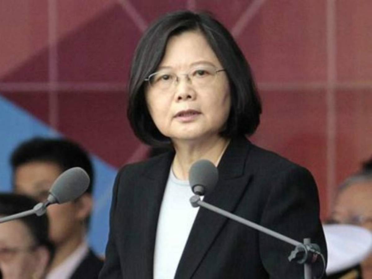 Presidenta de Taiwán hará polémica escala en Estados Unidos antes de viajar a Centroamérica