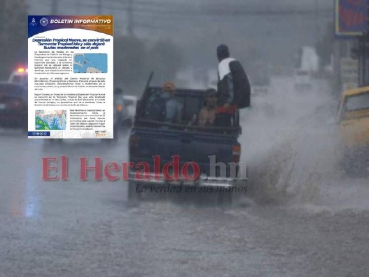 Tormenta tropical Ida podría convertirse en huracán el sábado al pasar por Honduras  