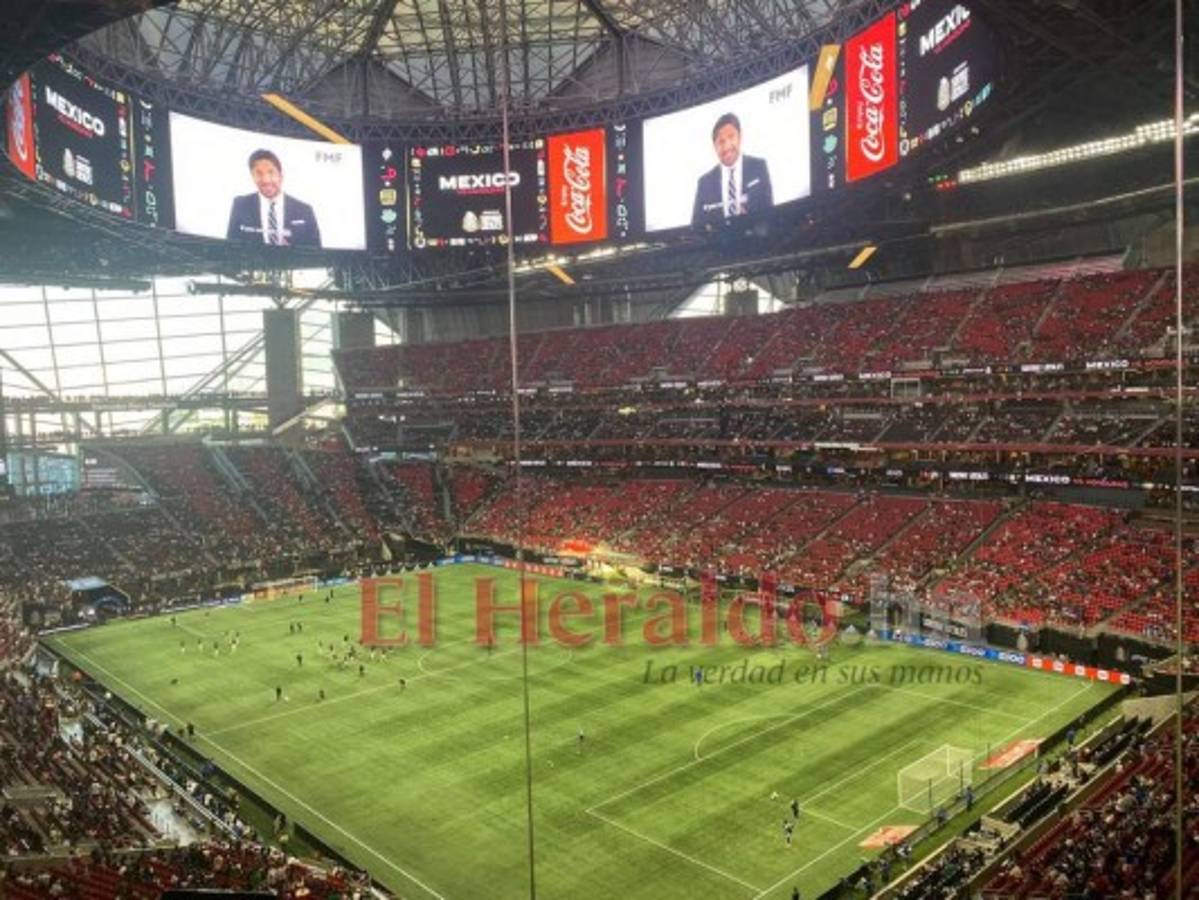Honduras no puede y empata 0-0 ante México en el Mercedes Benz Stadium  