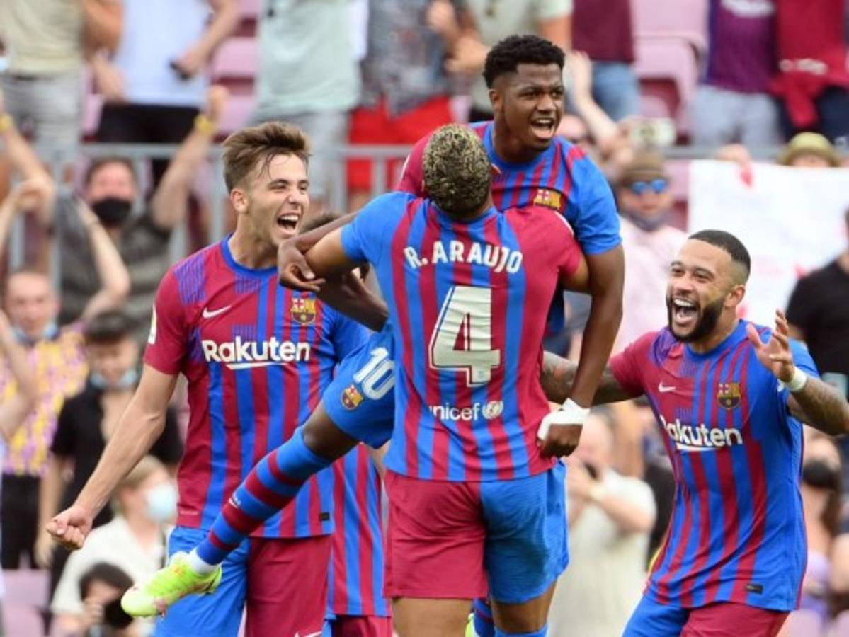 Ansu Fati devuelve la sonrisa al Barça, Falcao vuelve a marcar con el Rayo