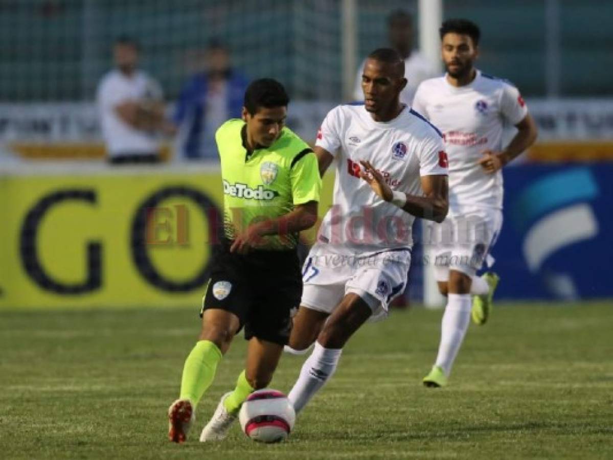 Real de Minas empata 1-1 ante Olimpia en el Nacional y saca un punto que le sabe a salvación