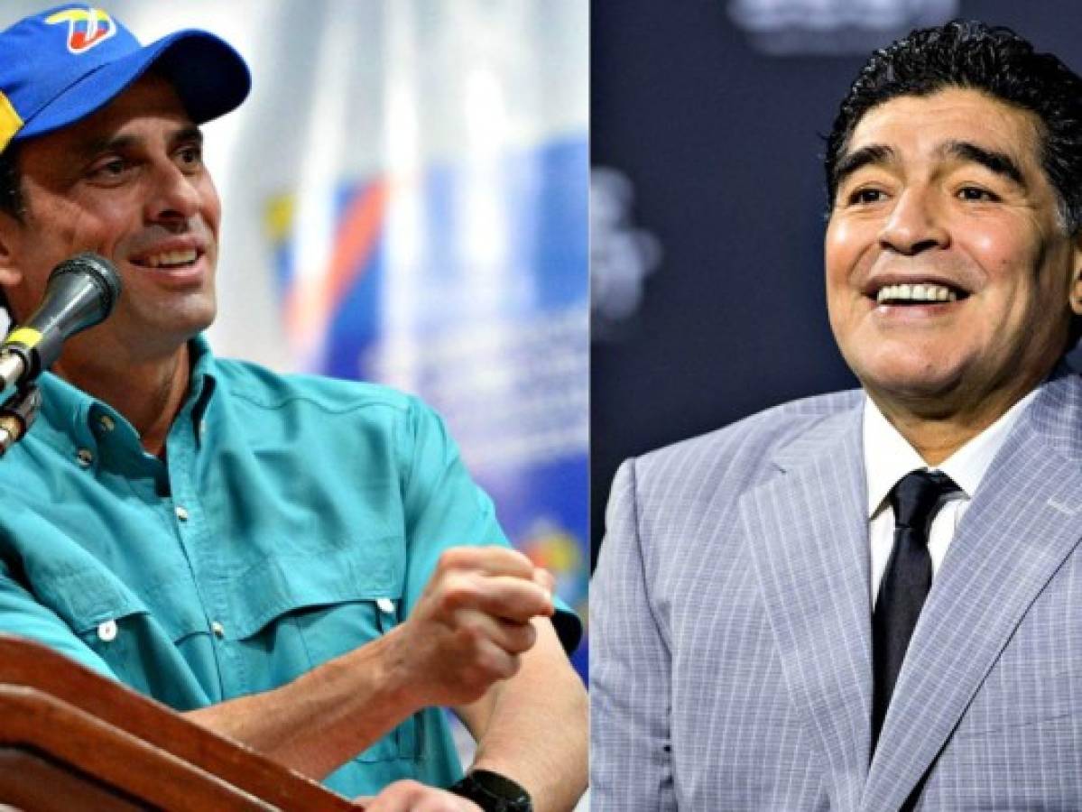 Chilavert a Maradona: 'Apoya a los asesinos de Venezuela, pero vive en Dubai'