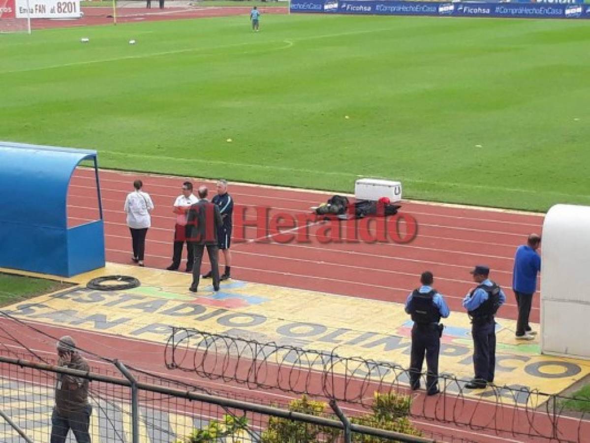 Extrema seguridad para el partido de repechaje Honduras vs Australia en San Pedro Sula