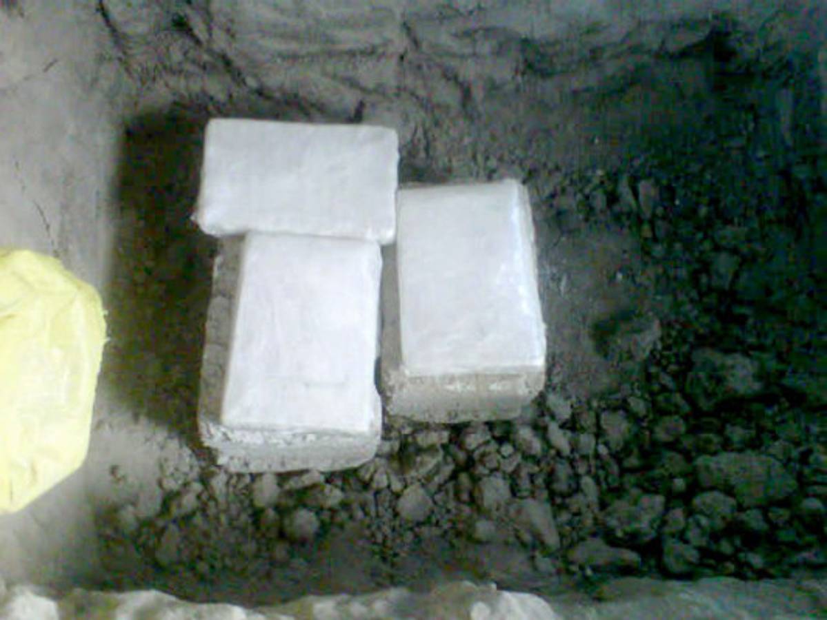 Tres kilos de anfetaminas y uno de cocaína fueron decomisados en Comayagua