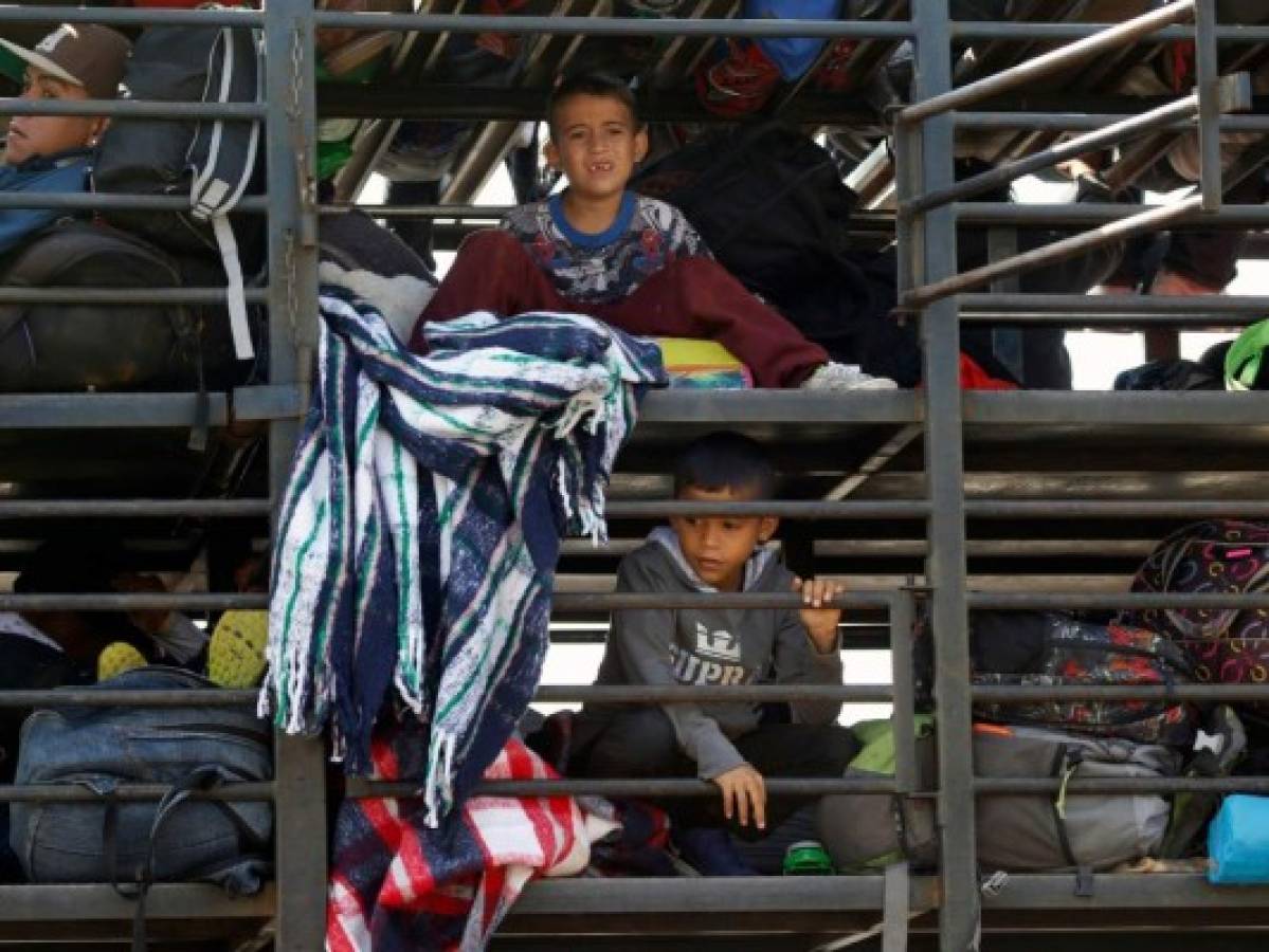 Tuberculosis, influenza e insalubridad golpean a integrantes de la caravana migrante