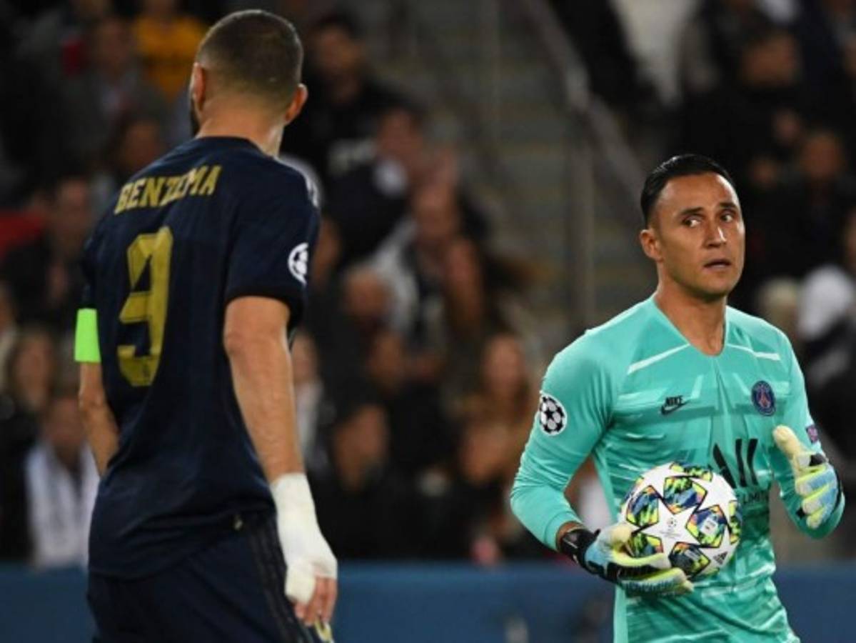La foto que compartió Keylor tras vencer al Madrid en Champions con el PSG