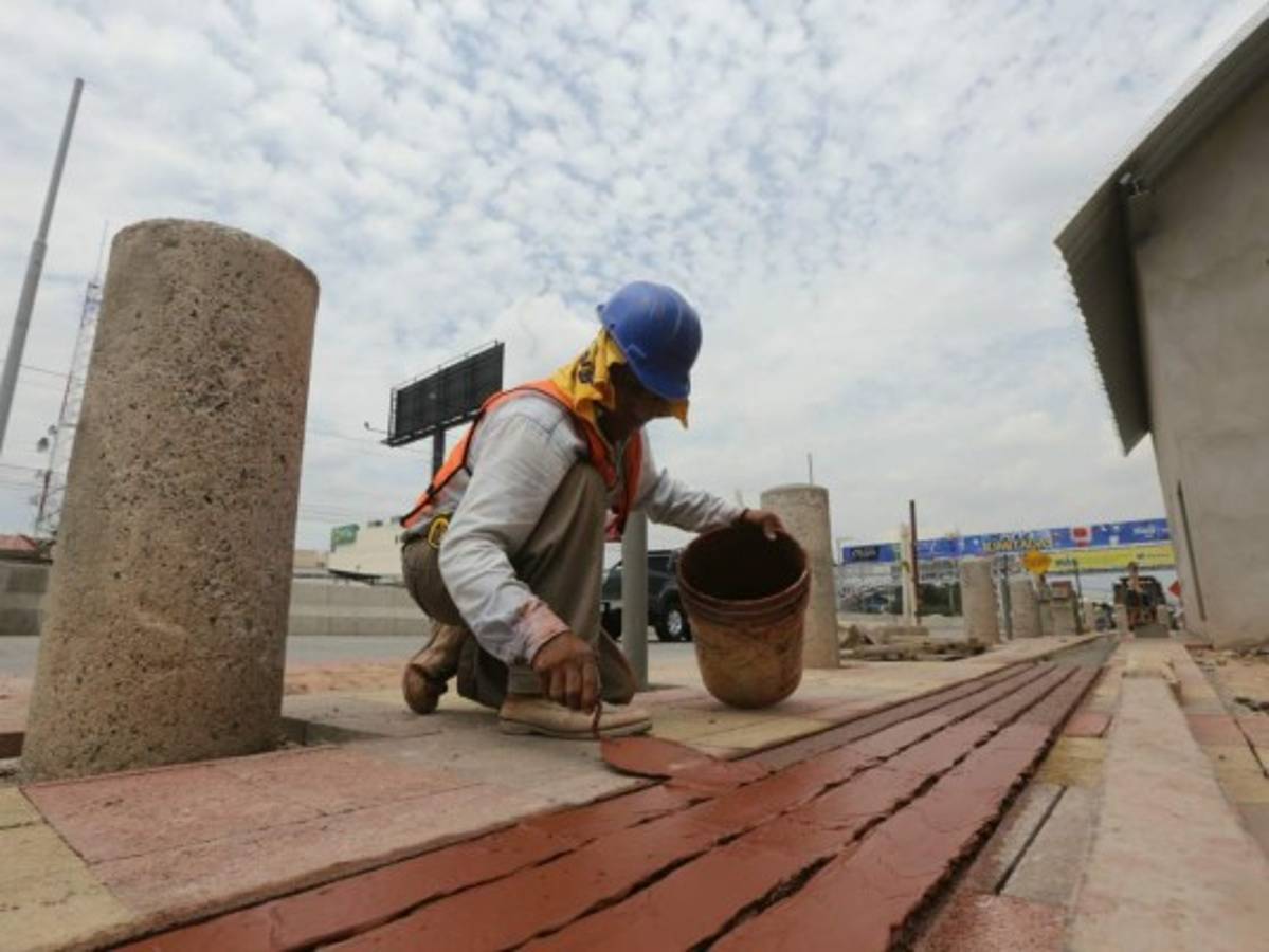 Parada del Trans 450 de la UNAH estará lista en un mes