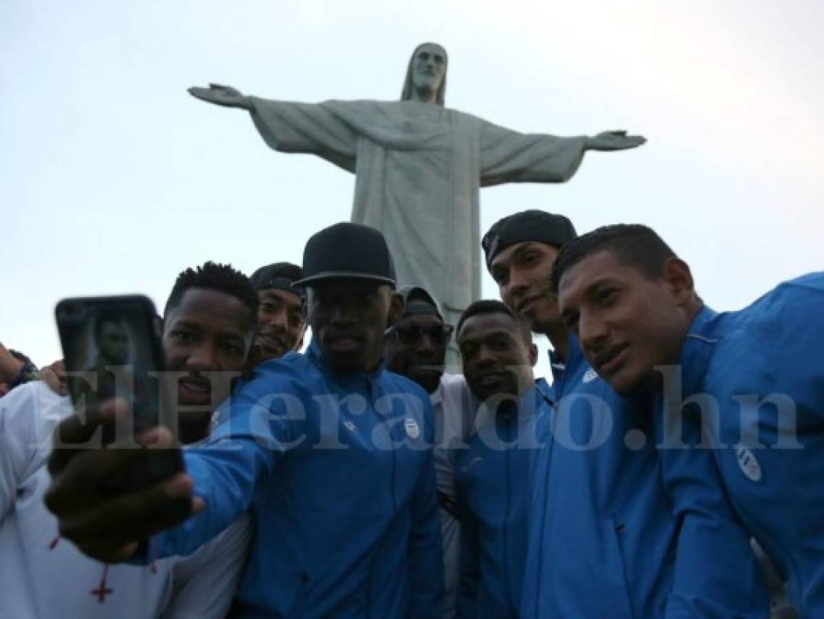 Honduras a los pies del Cristo Redentor suplica por triunfo ante Brasil