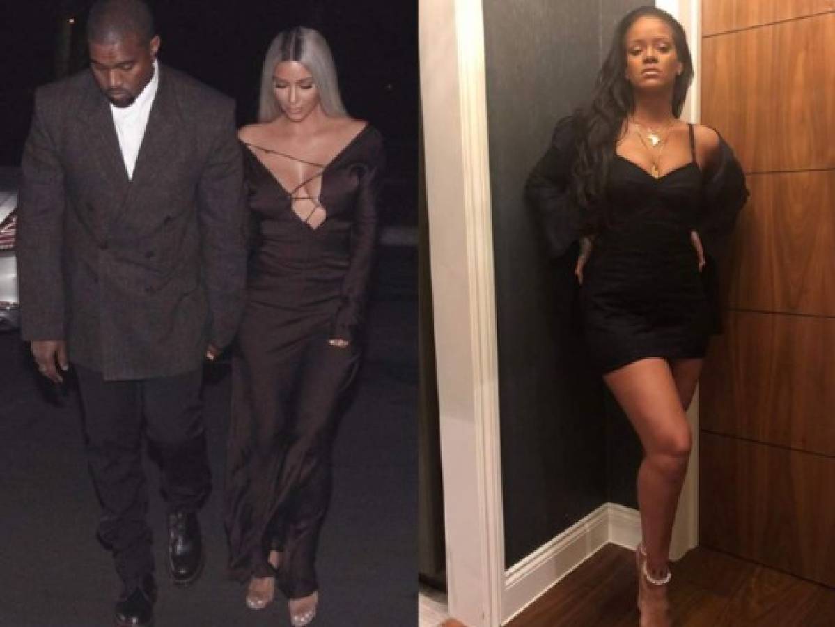 ¿Kim Kardashian celosa de Rihanna por culpa de Kanye West?