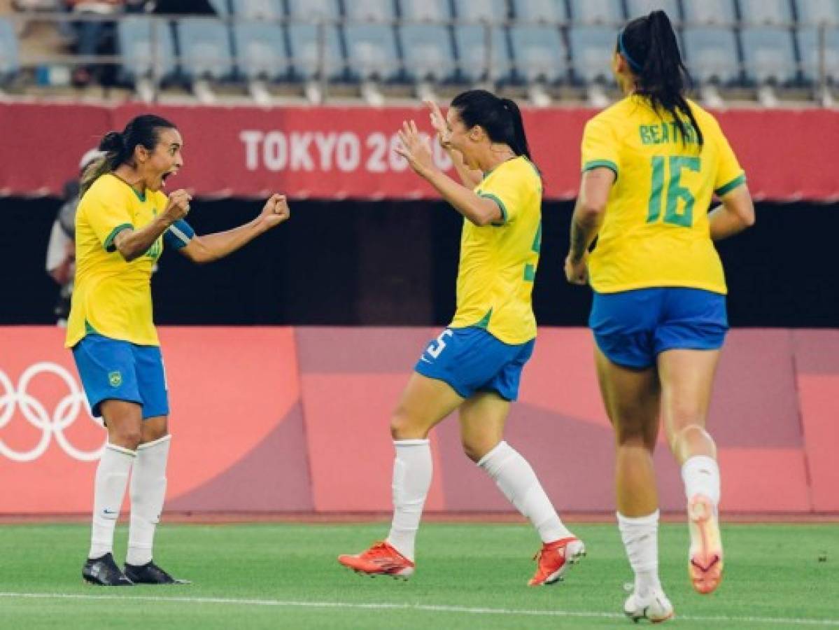 Suecia sorprende a EEUU; Marta Vieira da Silva hace historia con Brasil
