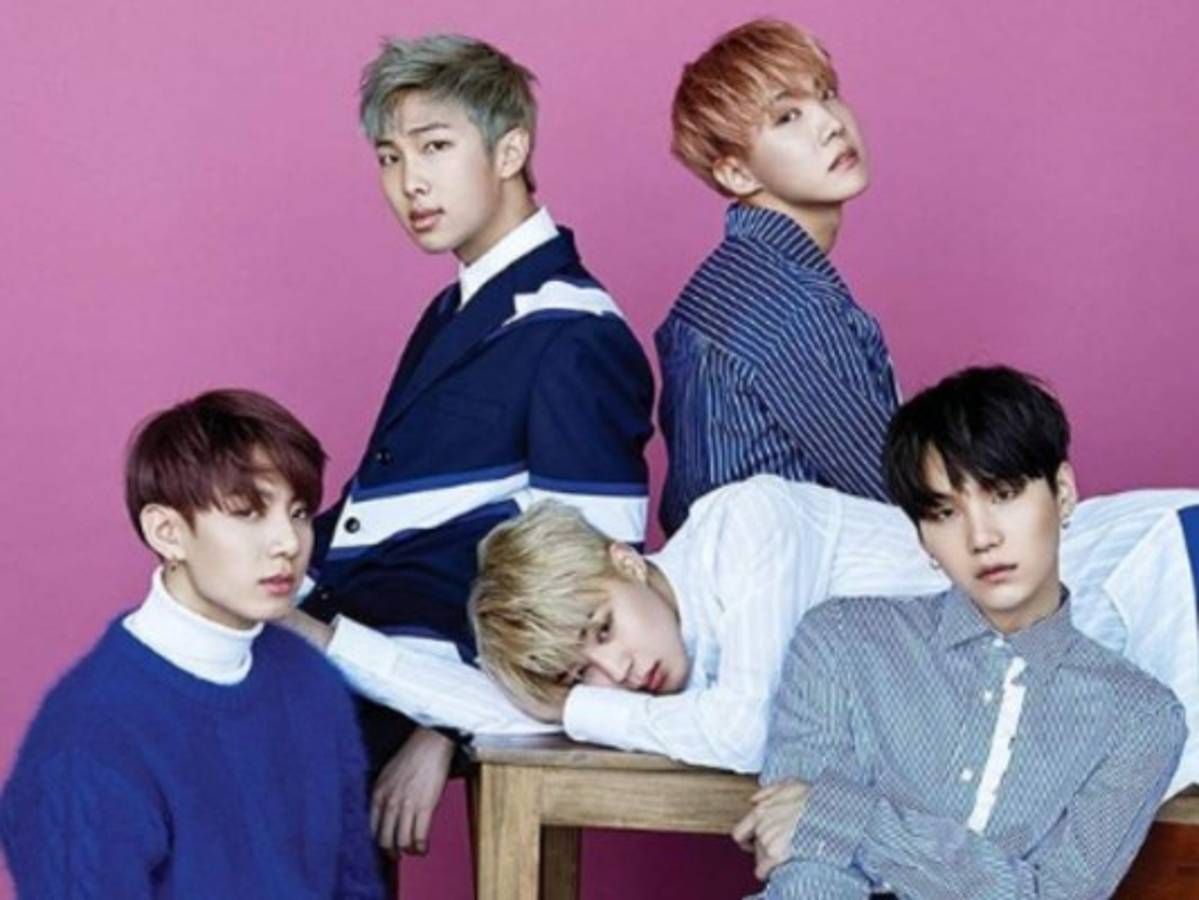 Miembros del grupo BTS. Foto: Instagram.
