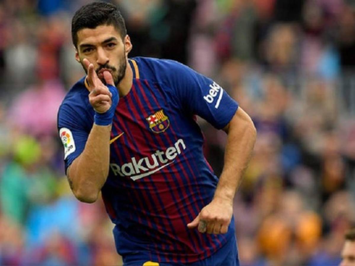 Barcelona confirma que Luis Suárez estará de baja 'entre 4 y 6 semanas' por lesión