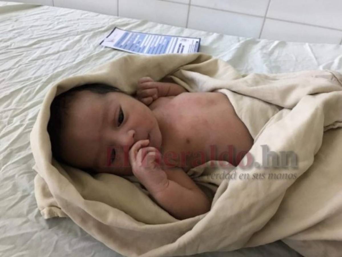 Cristofer Mateo, el primer bebé hondureño del 2020