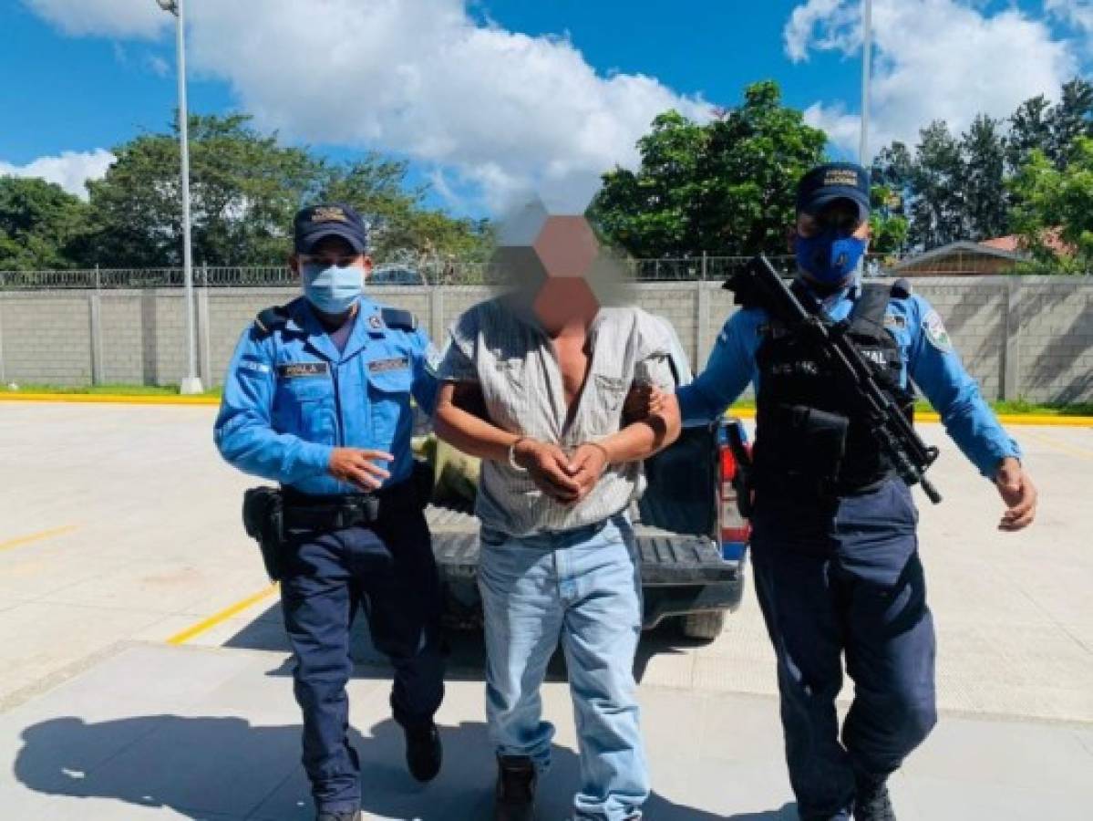 Capturan a padre sospechoso de incesto en Siguatepeque