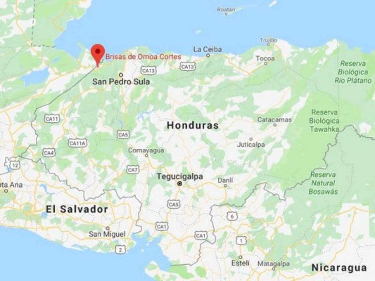 Lugar donde ocurrió el rapto de la menor de 13 años.