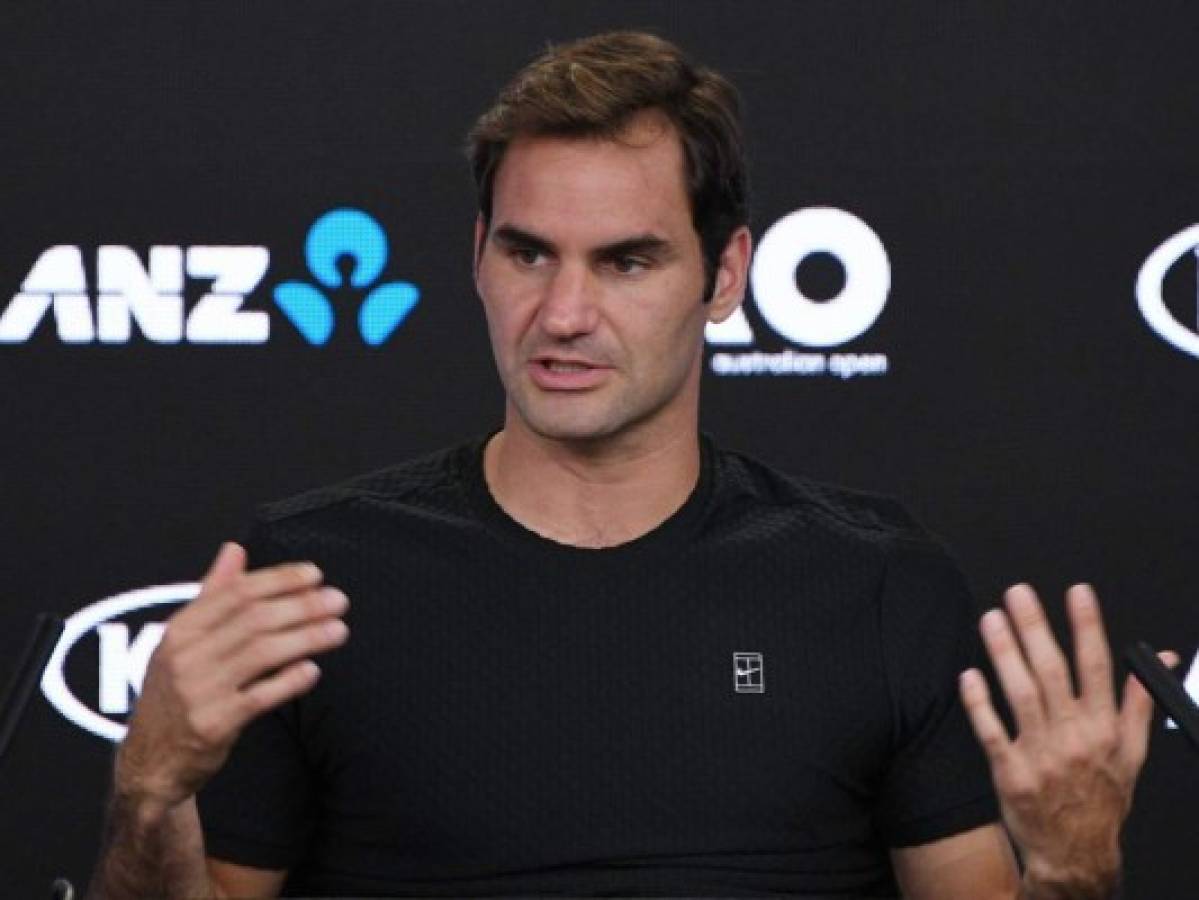 Roger Federer previo al Abierto de Australia: 'No puede ser favorito con 36 años'